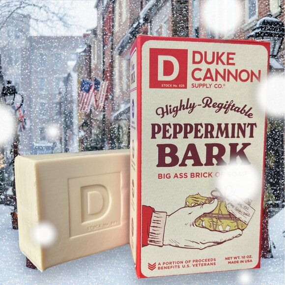 Duke Cannon Big Brick of Soap - Peppermint Bark x (2 Bars) - Picture 4 of 7